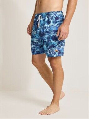Tommy Bahama Men's Naples Ocean Escape 9.5" Swim Trunks Sz 3XLT